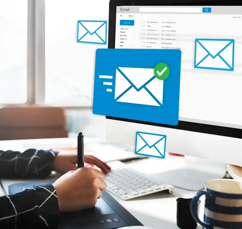 image email